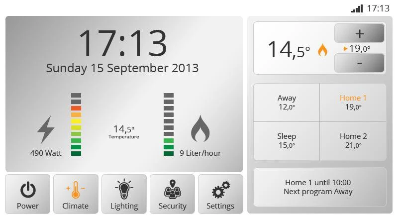openremote interface design
